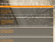 Tablet Screenshot of learningtutors.blogspot.com