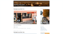 Desktop Screenshot of parijsblog.blogspot.com