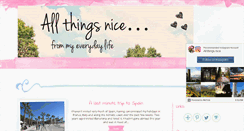 Desktop Screenshot of allthingsnice4life.blogspot.com