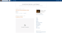 Desktop Screenshot of contouringquebec.blogspot.com