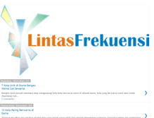 Tablet Screenshot of lintasfrekuensi.blogspot.com