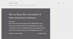 Desktop Screenshot of music-flash.blogspot.com