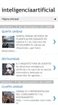 Mobile Screenshot of inteligenciaartificial01.blogspot.com