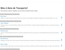 Tablet Screenshot of bikeemeiodetransporte.blogspot.com