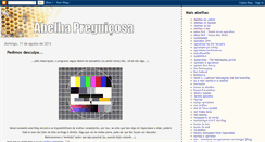 Desktop Screenshot of abelhapreguicosa.blogspot.com