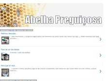 Tablet Screenshot of abelhapreguicosa.blogspot.com