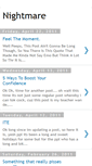 Mobile Screenshot of nightmare-nokik.blogspot.com