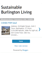 Mobile Screenshot of burlingtonliving.blogspot.com