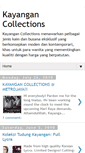 Mobile Screenshot of kayangancollections.blogspot.com