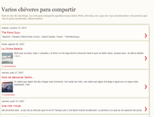 Tablet Screenshot of cheveridades.blogspot.com