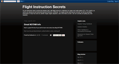 Desktop Screenshot of flightsecrets.blogspot.com