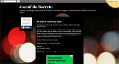 Desktop Screenshot of josenildobarreto.blogspot.com