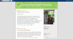Desktop Screenshot of paulsimonewedding.blogspot.com