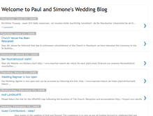 Tablet Screenshot of paulsimonewedding.blogspot.com