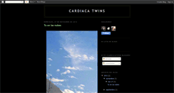 Desktop Screenshot of cardiacatwins.blogspot.com