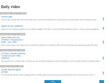 Tablet Screenshot of dailyvideoarthm.blogspot.com