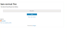 Tablet Screenshot of ben-revivalfire.blogspot.com