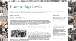 Desktop Screenshot of historicalsaganovels.blogspot.com