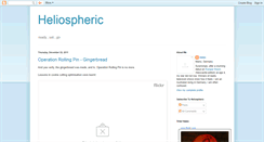 Desktop Screenshot of heliospheric.blogspot.com