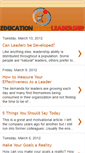 Mobile Screenshot of educationthroughleadership.blogspot.com