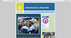 Desktop Screenshot of comunicandodesarrollo.blogspot.com