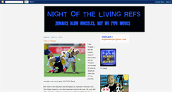 Desktop Screenshot of nightoflivingrefs.blogspot.com