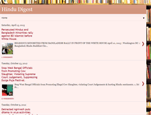 Tablet Screenshot of hindudigest.blogspot.com