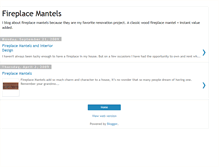 Tablet Screenshot of fireplacemantelsonline.blogspot.com