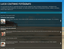 Tablet Screenshot of luciocoutinhofotografo.blogspot.com