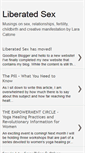 Mobile Screenshot of liberatedsex.blogspot.com