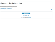 Tablet Screenshot of f1-radiodeportiva.blogspot.com