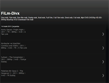 Tablet Screenshot of film-divx.blogspot.com