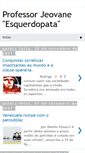 Mobile Screenshot of blogdoprofessorjeovaneesquerdopata.blogspot.com