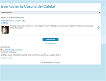 Tablet Screenshot of eventosenlacasonadelcafetal.blogspot.com