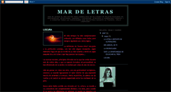 Desktop Screenshot of eva-mardeletras.blogspot.com