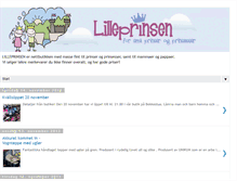 Tablet Screenshot of lilleprinsensblogg.blogspot.com