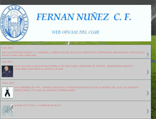 Tablet Screenshot of fernannunezcf.blogspot.com