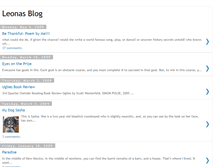 Tablet Screenshot of leonaenglish9f.blogspot.com