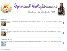 Tablet Screenshot of kimberlysspiritualenlightenment.blogspot.com