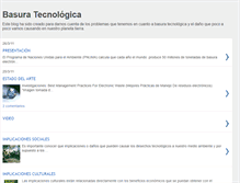 Tablet Screenshot of basuratecnologicaudem2011.blogspot.com