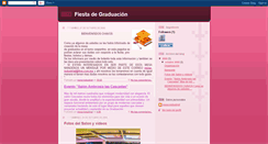 Desktop Screenshot of fiestagraduados.blogspot.com