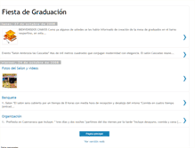Tablet Screenshot of fiestagraduados.blogspot.com