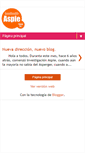 Mobile Screenshot of investigacionaspie.blogspot.com