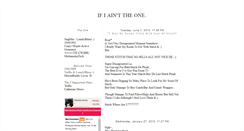 Desktop Screenshot of lonelybluez1906.blogspot.com