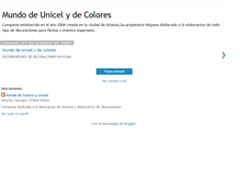Tablet Screenshot of mundodeunocelycolores.blogspot.com
