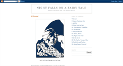 Desktop Screenshot of nightfallsonafairytale.blogspot.com