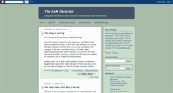 Desktop Screenshot of eamlibrarian.blogspot.com