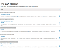 Tablet Screenshot of eamlibrarian.blogspot.com
