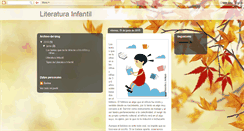 Desktop Screenshot of literaturainfantilzarina.blogspot.com