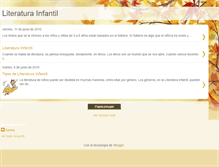 Tablet Screenshot of literaturainfantilzarina.blogspot.com